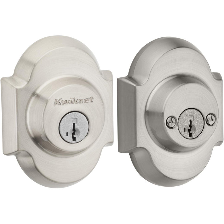 Kwikset Double Cylinder Deadbolt with SmartKey Wayfair